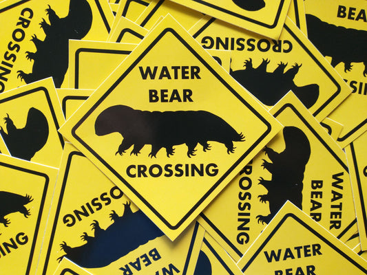 Water Bear Crossing Sticker
